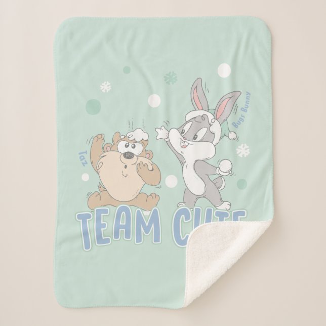 Baby TAZ™ & BUGS BUNNY™ Team Niedlich Sherpadecke (Vorderseite)