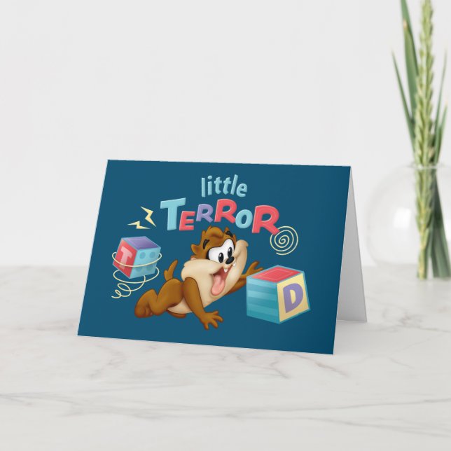 Baby TAZ™ | Little Terror Karte (Vorderseite)