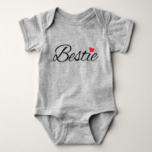 Baby-Team Bestie Jersey Baby Strampler