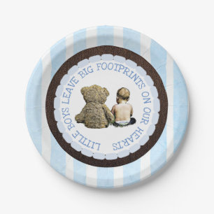 Baby & Teddy Bear Boy Baby Shooter Teller