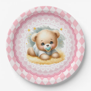 Baby Teddy Bear Pappteller