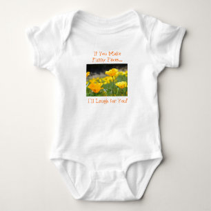 Baby Tees Creepers Onesies Poppy Flower Kleinkinde