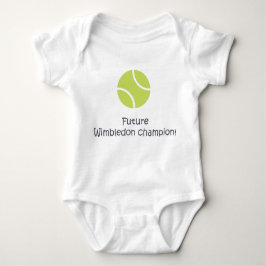 Baby-Tennisbodysuit Wimbledon-Meisters niedlicher Baby Strampler