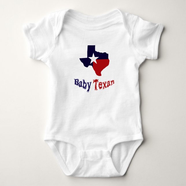 Baby Texan Strampler (Vorderseite)
