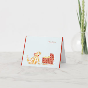 Baby Thank You Dankeskarte