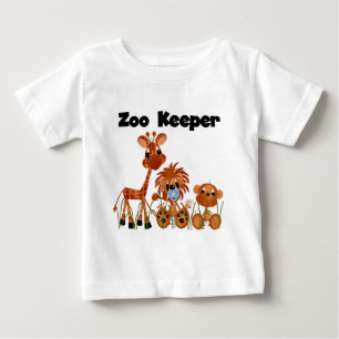 Baby-Tier-Zoowärter-T-Shirts und Geschenke Baby T-shirt