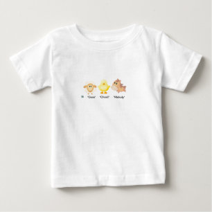 Baby-TierAnmut, Akkord u. Melodie! Baby T-shirt