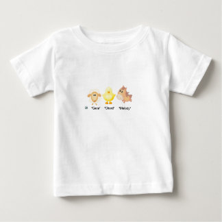 Baby-TierAnmut, Akkord u. Melodie! Baby T-shirt