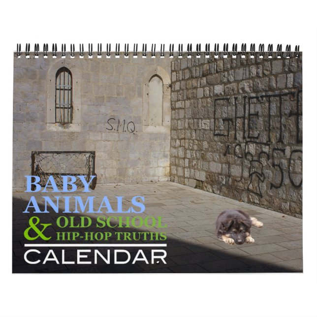 Baby-Tiere u. alte Schulangesagter Kalender (Titelbild)
