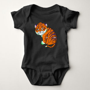 Baby Tiger Bodysuit Baby Strampler