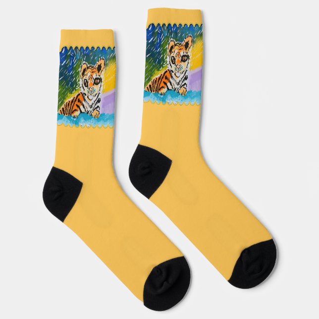 Baby Tiger Crew Socks Socken (Rechts)