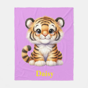 Baby Tiger Fleecedecke