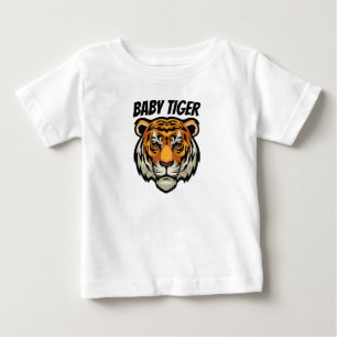 Baby-Tiger individuell gestaltetes T-Shirt