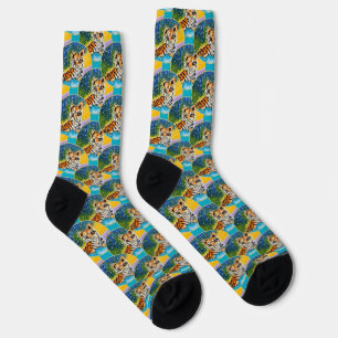 Baby Tiger "Kunst von Kindern" Socken