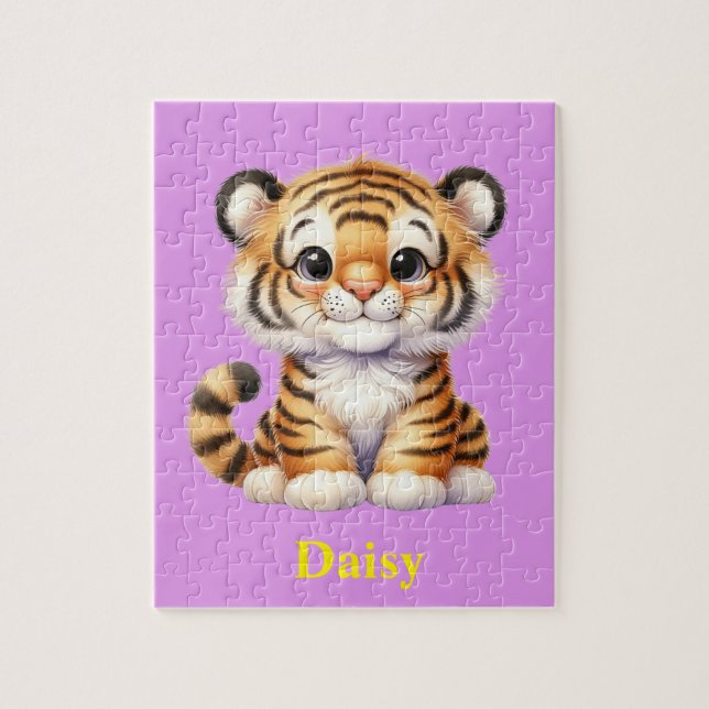 Baby Tiger Puzzle (Vertikal)
