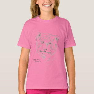 Baby Tiger Sketch T-Shirt