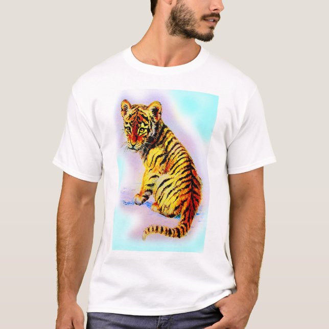 BABY-TIGER T-Shirt (Vorderseite)