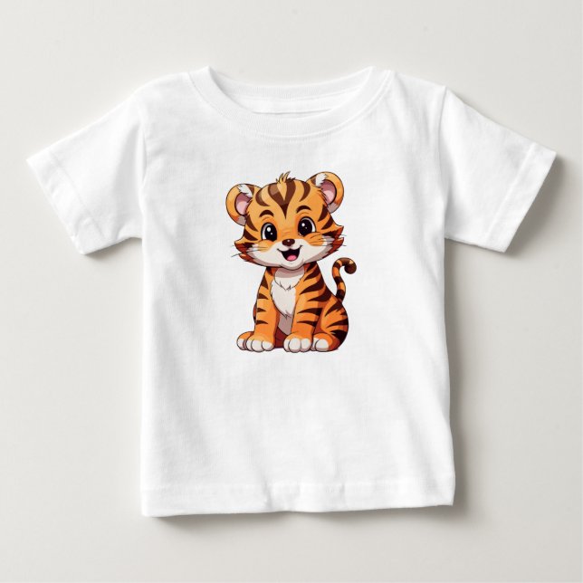 Baby Tiger T-shirt (Vorderseite)