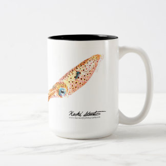 Baby-Tintenfisch-Tasse Zweifarbige Tasse