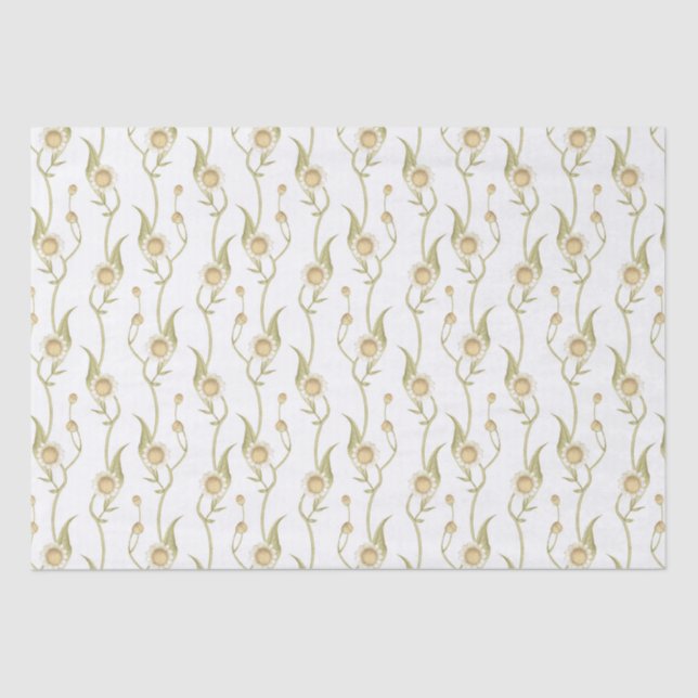 Baby to Bee Custom Daisy Chain Seidenpapier (Vorderseite)