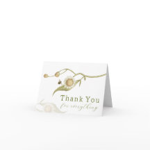 Baby to Bee Wildblume geklappt Dankeschön Karte