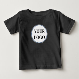 Baby Tops T - Shirt FÜGEN IHREN LOGO Funny First B