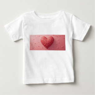 Baby Tops & T - Shirt Pink Poster Herzklopfen Shir