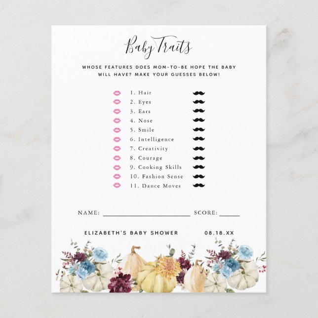 Baby-Tracks | Baby Showspiel (Vorderseite)