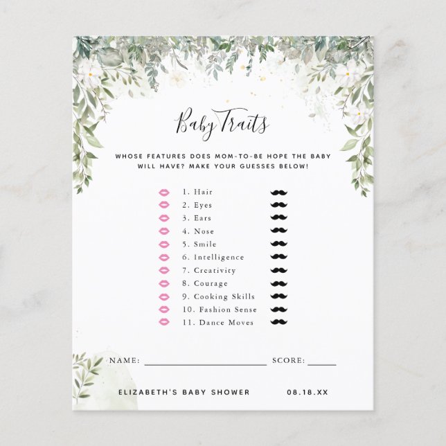 Baby-Tracks | Baby Showspiel (Vorderseite)