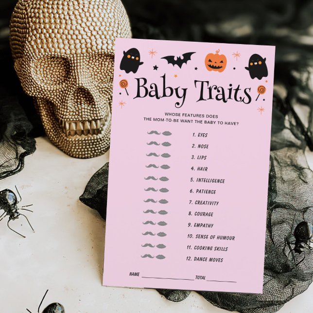 Baby Tracks Halloween Witchy Baby Shower Game (Von Creator hochgeladen)