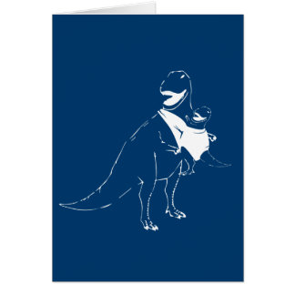 Baby-tragender Dinosaurier