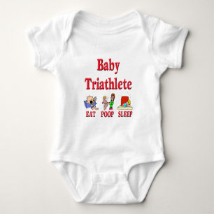 Baby Triathlete Strampler