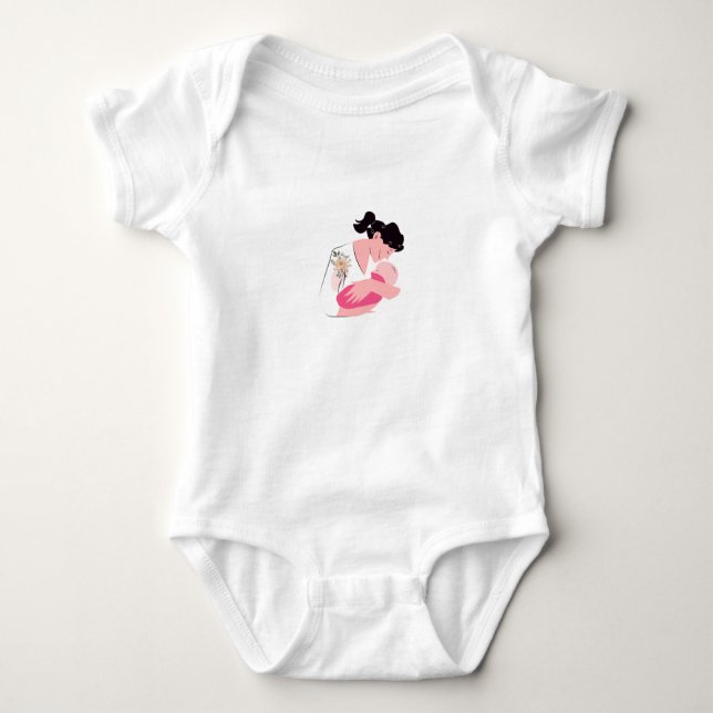 Baby-Trikot-Anzug Baby Strampler (Vorderseite)