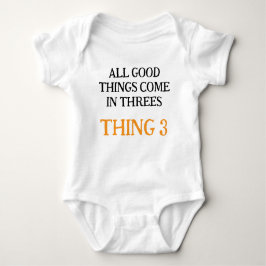 Baby Triplets, lustige Triplets Geschenkidee, neut Baby Strampler