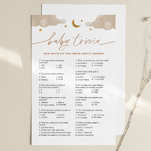 Baby Trivia Baby Shower Game Twinkle Little Star