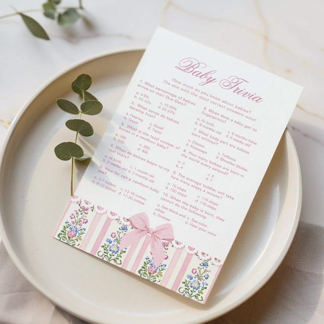 Baby Trivia Liebe Shack Baby Coquette Bow (Von Creator hochgeladen)