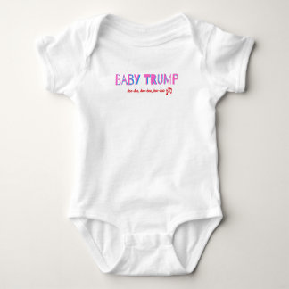 Baby Trump Snapsuit, Girls MAGA Säugling Bodysuit Strampler