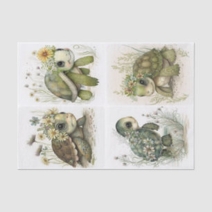 Baby Turtles Seidenpapier