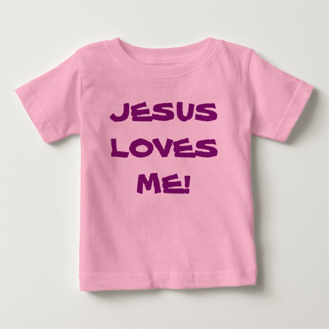 Baby Tutu Body Anzug - Jesus Liebe Me T-shirt (Vorderseite)