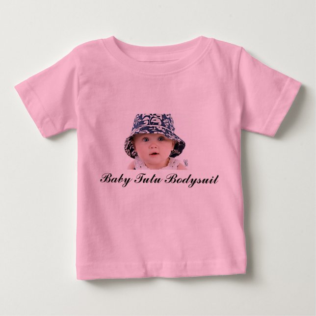 Baby Tutu Bodysuit Image T-shirt (Vorderseite)