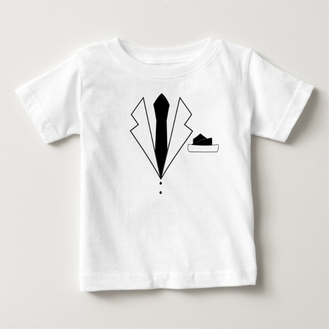 Baby Tuxedo T-shirt (Vorderseite)