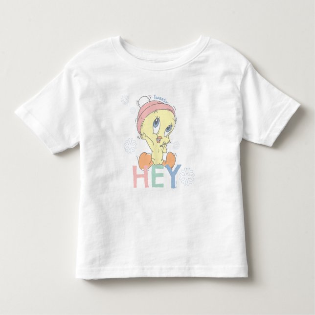 Baby TWEETY™ Hey Snow Kleinkind T-shirt (Vorderseite)