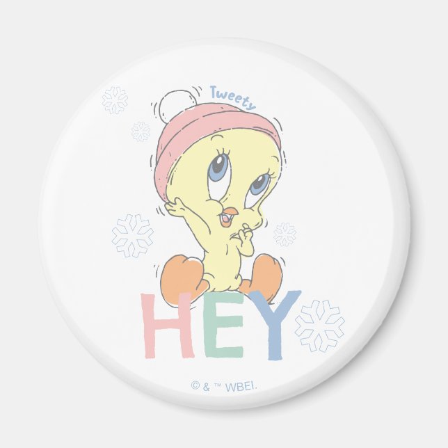 Baby TWEETY™ Hey Snow Magnet (Vorne)
