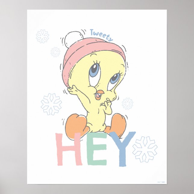 Baby TWEETY™ Hey Snow Poster (Vorne)