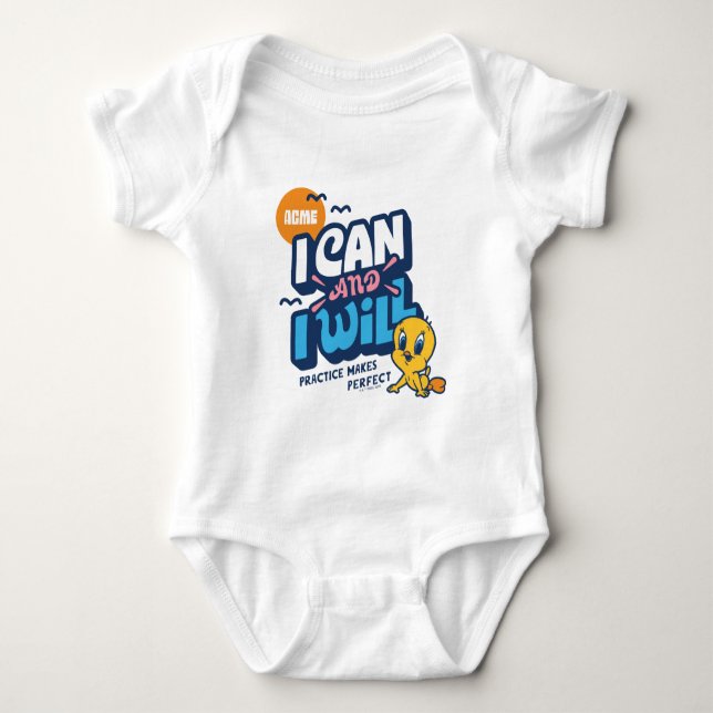 Baby TWEETY™ - Ich kann und werde Strampler (Vorderseite)