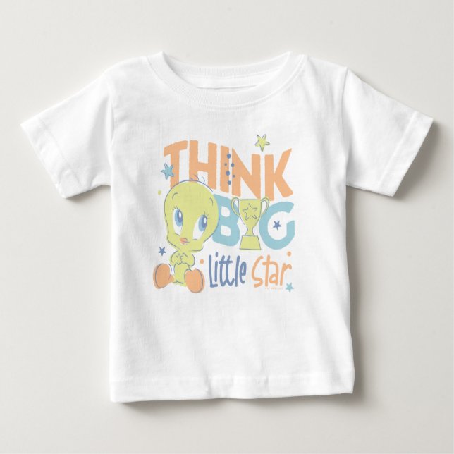 Baby TWEETY™ - Think Big Little Star Baby T-shirt (Vorderseite)