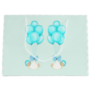 Baby Twin Boys Große Geschenktüte