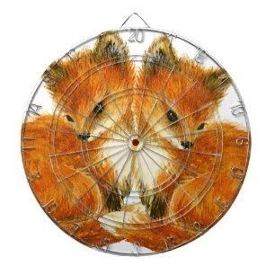 Baby Twin Foxes Dartscheibe