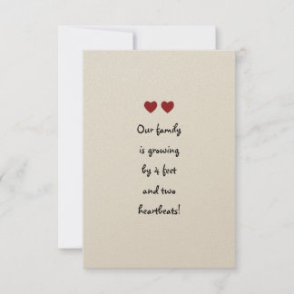 Baby Twins Ankündigung