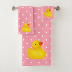Baby- und Kleinkind-Gummiente-Badehandtuch-Set  Badhandtuch Set